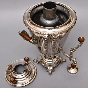 Старинный Угольный Самовар на 5 литров, СССР - 50 -е годы ХХ века. 