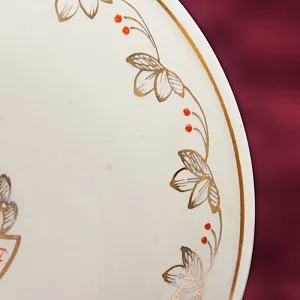 Редкость! Агитационная Подарочная Наградная Шкатулка «Первый разряд» Фаянс ЗиК Конаково, СССР -1958 год.