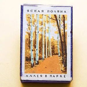 Памятный Сувенирый Набор - Хозяйственные Спички «Лев Толстой - Ясная Поляна», СССР -1967 год.