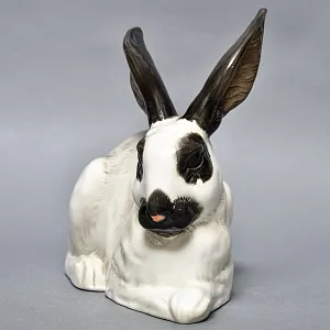 Большая Коллекционная Фарфоровая статуэтка «Кролик», Goebel Германия, вторая половина ХХ века.