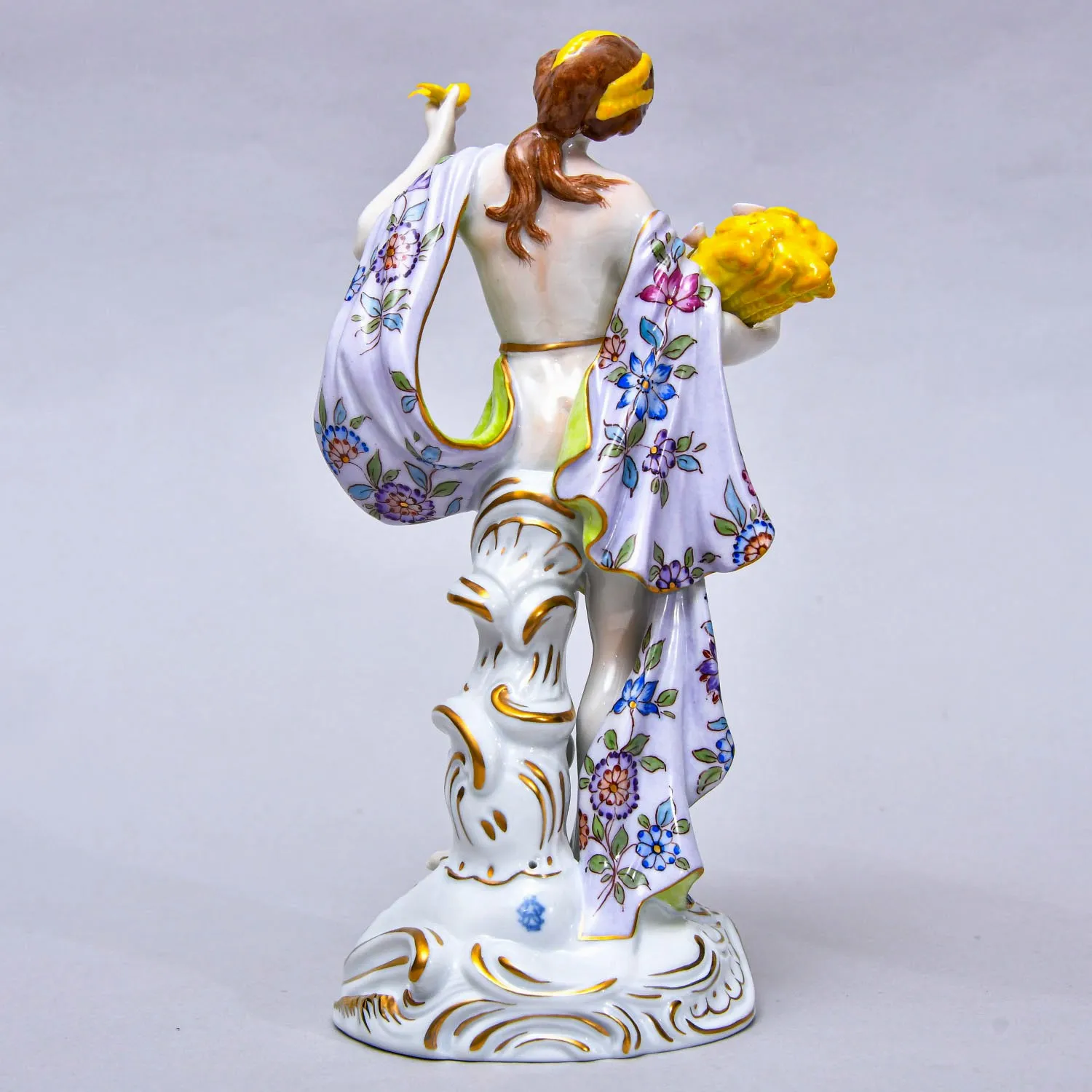 Редкость!!! Фарфоровая статуэтка «Девушка. ЛЕТО» из коллекции «Времена года», VOLKSTEDTER Германия.