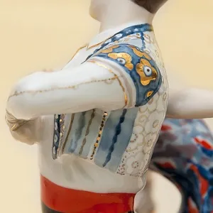 Редкость! Авторская Фарфоровая статуэтка «Испанский танец», СССР ЛЗФИ, 1967 - 1983 годы. 