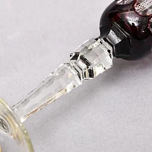 Пара фужеров для шампанского серия «Monte Carlo» Аметистовый хрусталь, NACHTMANN Германия, 60-е годы. 