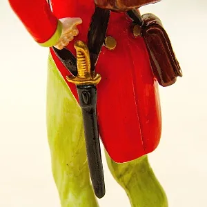 Редкая Коллекционная статуэтка «Солдат 87-го пехотного полка», Фарфор, RUDOLF KAMMER, Германия.