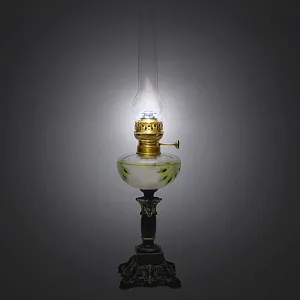 Старинная Керосиновая Лампа Hugo Schneider, Leipzig, Германия -1924 год.