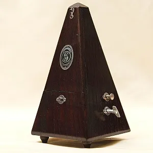 Старинный Механический Метроном в деревянном корпусе, System MAELZEL Германия - 50 гг.