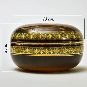 Классическая Фарфоровая Шкатулка - Бонбоньерка «Две Грации», Vienna Style Германия, середина ХХ века.