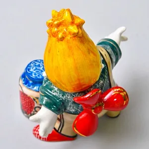 Авторская Коллекционная Фарфоровая Статуэтка «КАРЛСОН», Россия.