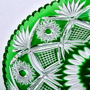 Хрустальное Блюдо - Фруктовница NACHTMANN Германия D-29 см., вторая половина ХХ века.