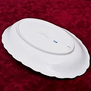 Коллекционное Блюдо - Тарелка - Сухарница «Виноградная Лоза», Фарфор MEISSEN Германия.