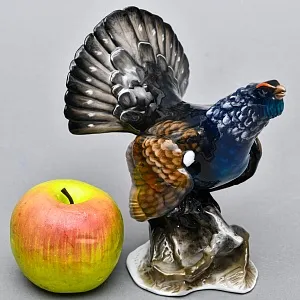 Коллекционная Фарфоровая статуэтка «ПТИЦА - ТЕТЕРЕВ», Rosenthal Германия, 1974 - 1982 годы.