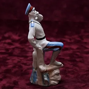 Фарфоровые Статуэтки - Композиция «Тихий Дон» Россия, Кисловодский ФЗ - 2001 год.