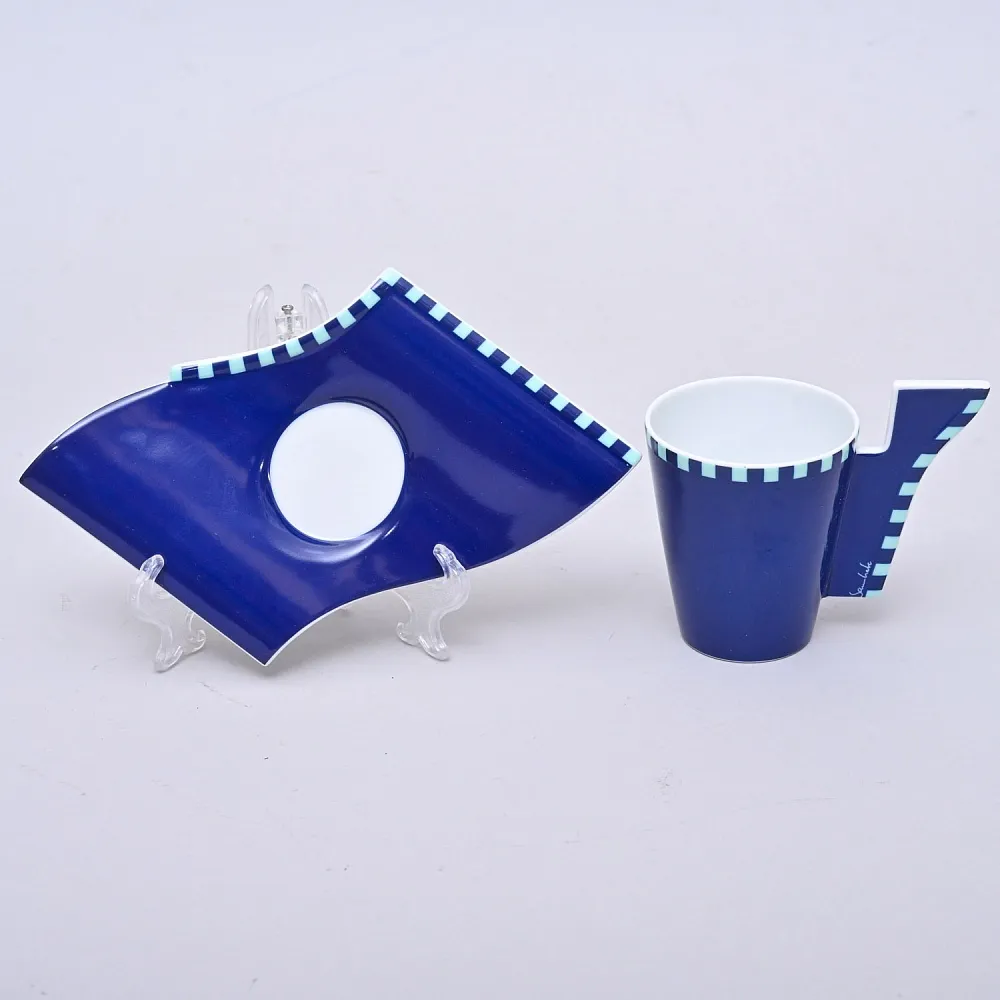 Коллекционная Авторская Кофейная Пара модель nr. 31, Фарфор Rosenthal, Германия.