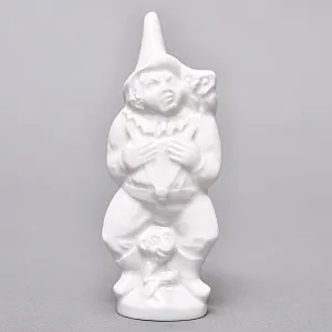 Коллекционная Фарфоровая статуэтка «Клоун с совой и обезьяной», MEISSEN /МЕЙСЕН Германия.