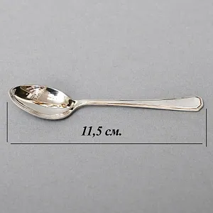 Винтажный набор из 6-ти кофейных ложек, Silverplate, J Dixon & Sons SHEFFIELD Англия, 50-е гг. 