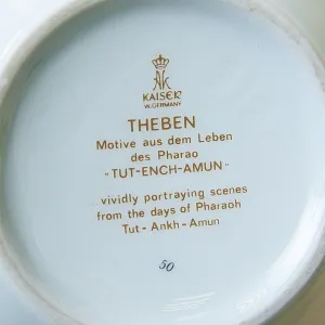Авторская Коллекционная Ваза «THEBEN» Фарфор KAISER Германия 70 -е годы ХХ века.