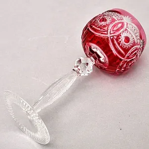 Набор - Шесть Бокалов для Вина Knittel FAKIRIS Силезия, Германия начало 50-х годов ХХ века.