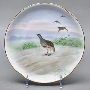 Столовый Фарфоровый сервиз «Охота» на 12 персон, Kaestner Saxonia Германия, первая половина ХХ века.