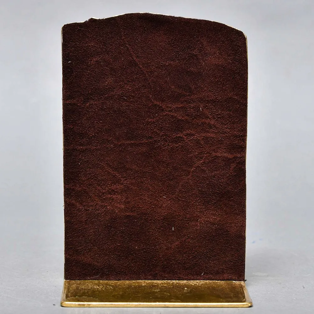 Букенды - Держатели - Ограничители - Подставка для книг «Книжная библитотека», Латунь, Германия.