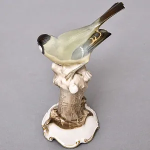  Коллекционная Фарфоровая статуэтка «Птица. Синица», Hutschenreuther Германия, 1955 -1968 годы. 