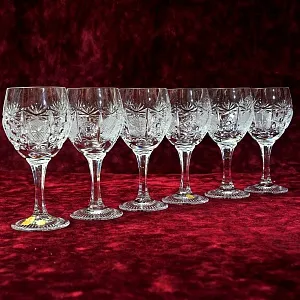 Хрустальные Бокалы для Вина серия «PARIS», NACHTMANN Германия 70-е годы ХХ века.