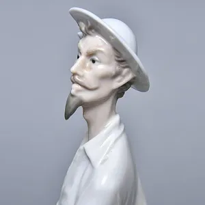 Коллекционная Фарфоровая статуэтка «Дон Кихот», Lladro Испания.