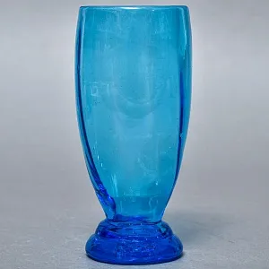 Антикварный Стеклянный Набор Кувшин + Стаканы «Аквамарин» Германия - 30-е годы ХХ века.