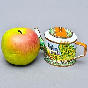 Декоративный Коллекционный Медный чайник «ДОМ ХУДОЖНИКА», Goebel Германия, конец ХХ века.