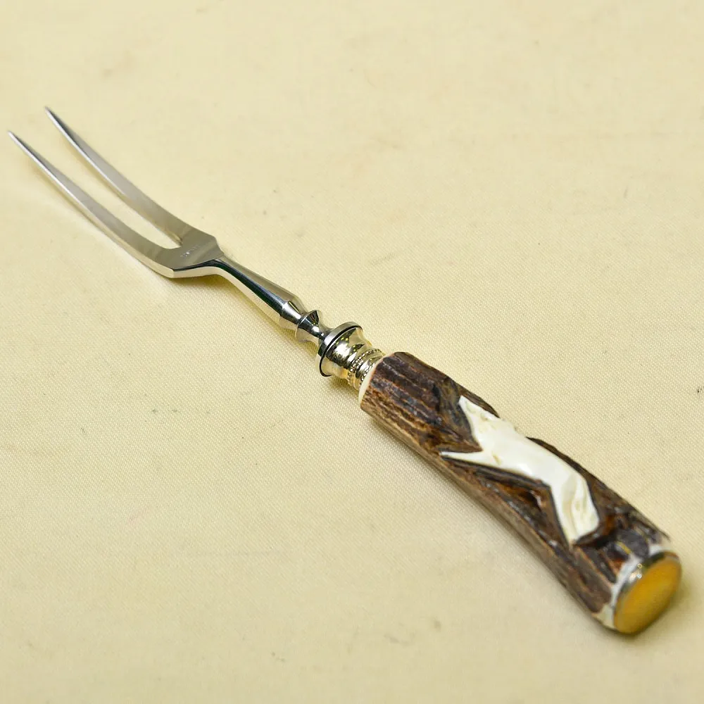 Винтажный Набор для сервировки «Охота» - 4 предмета, SOLINGEN Германия, 50 -е годы ХХ века.