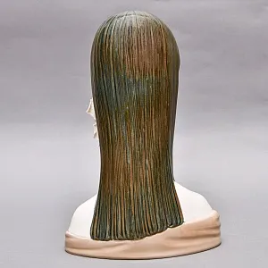  Коллекционная Фарфоровая статуэтка - Бюст «Голова девушки. МАЙЯ», Lladro / Лядро Испания.