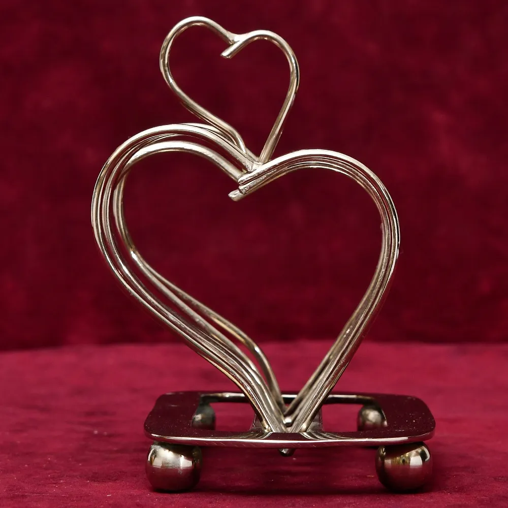 Винтажная Металлическая Подставка для Тостов "СЕРДЦЕ", Silverplate, SHEFFIELD Англия.