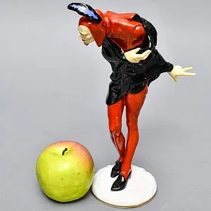 Редкость! Большая Фарфоровая статуэтка «МЕФИСТОФЕЛЬ», Hutschenreuther Германия. 