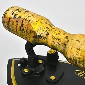 Большой Старинный Угольный Чугунный Утюг Индия первая половина ХХ века.