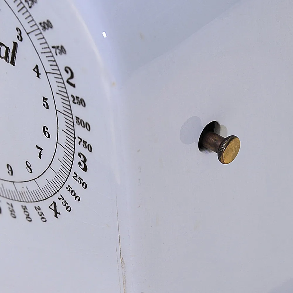 Редкость! Старинные Кухонные Фарфоровые Весы на 10кг. KRUPS IDEAL, Германия -1915 год.