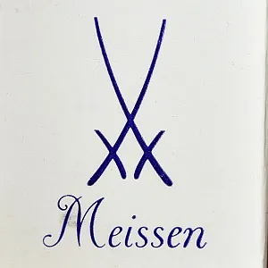 Открывалка для бутылок с фарфоровой ручкой «BLUMEN», MEISSEN / МЕЙСЕН Германия, 50-е гг.