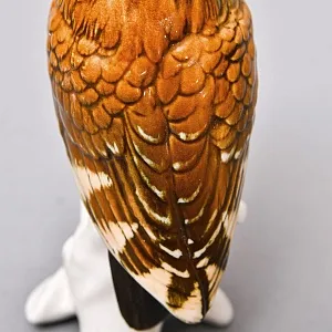 Коллекционная Фарфоровая статуэтка «Птица - СОВА», Карл Энс / Karl Ens Германия, середина ХХ века. 