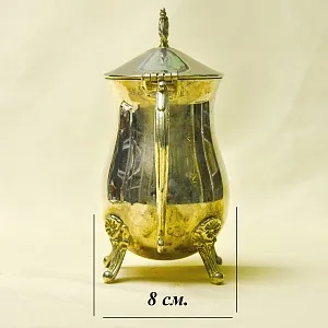 Винтажный Металлический Кофейник - Чайник на 0,5 л. Silverplate, SHEFFIELD Англия 50-е гг.