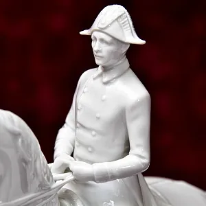 Редкая! Коллекционная Фарфоровая статуэтка «РЫСЬ», Wiener Porzellanmanufaktur Augarten, Австрия, середина ХХ века.