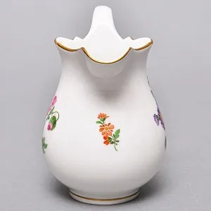 Фарфоровый Молочник - Сливочник «MEISSEN Blumen», MEISSEN / МЕЙСЕН Германия. 