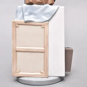 Коллекционная Фарфоровая статуэтка «Странствующий Художник», Lladro / Лядро Испания.