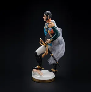 Коллекционная Авторская Статуэтка «Генералы Отечественной Войны 1812 года - Багратион П.И.», фарфор, Россия. 