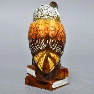 Коллекционная Фарфоровая статуэтка «МУДРАЯ СОВА», Карл Энс / Karl Ens Германия, начало ХХ века. 