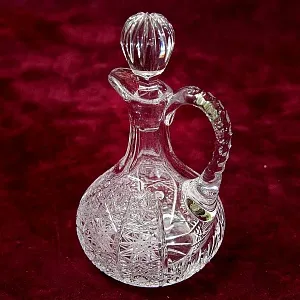 Винтажный Хрустальный Графинчик - Соусник BEYER Германия 60-е годы ХХ века.