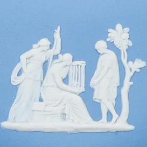 Шкатулка - Бонбоньерка «Атлантида» фарфор ВЕДЖВУД, WEDGWOOD, Англия -1977 год.