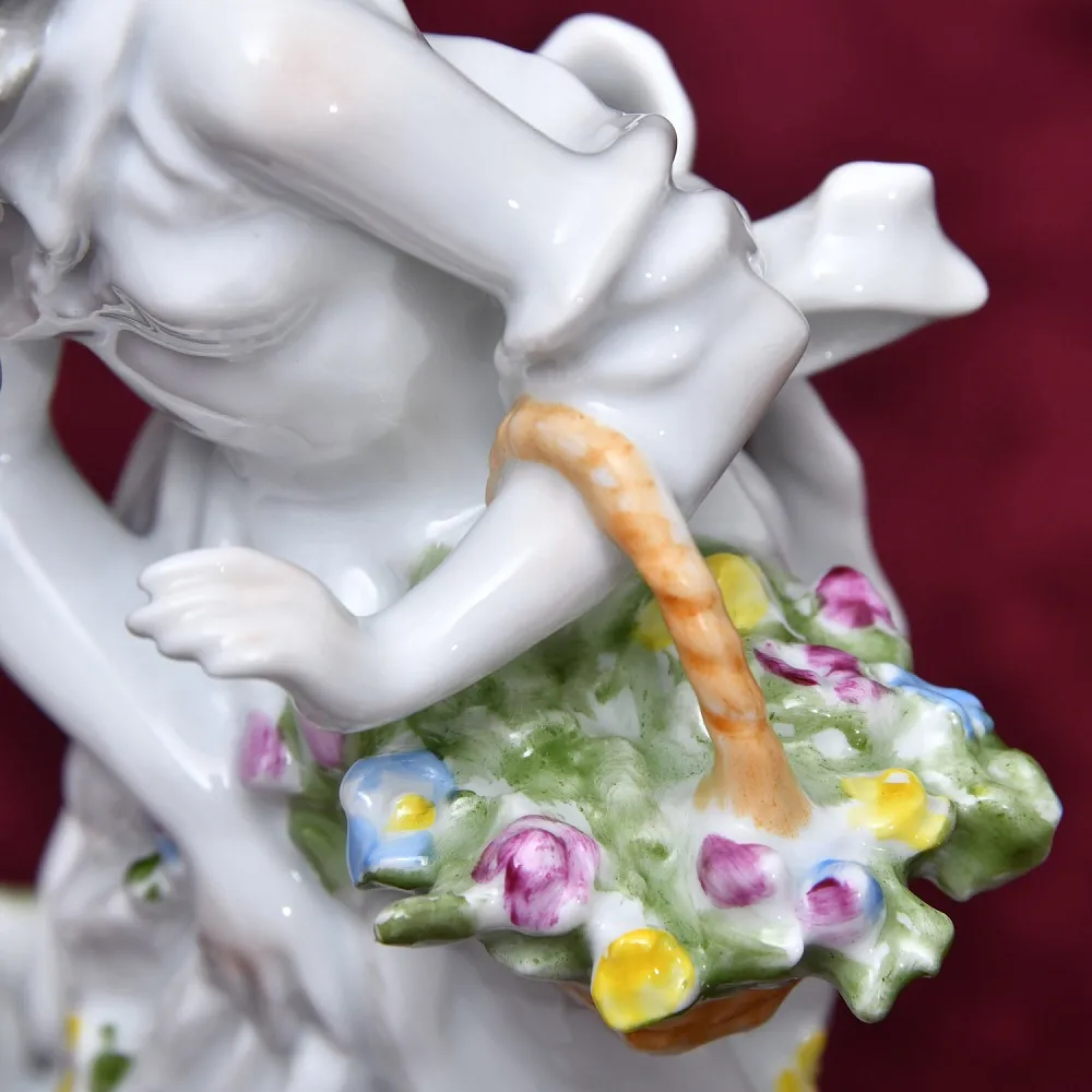 Редкость!!! Авторская Фарфоровая статуэтка «ПРИНЦЕССА И ГНОМ», ROSENTHAL Германия, 1974 - 1982 годы.