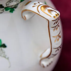 Классический Кофейный Сервиз PERSIL на 6 персон, 16 предметов. Фарфор HEREND, Венгрия.