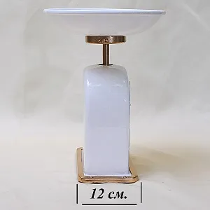 Редкость! Старинные Кухонные Весы в Фарфоровом корпусе KRUPS IDEAL, Германия -1915 год.