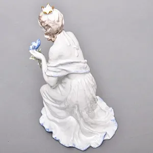 Коллекционная Фарфоровая статуэтка «ПРИНЦЕССА С ЦВЕТКОМ», ROSENTHAL Германия, 60-е годы ХХ века. 