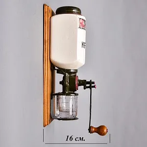Старинная Настенная Ручная Механическая Кофемолка «GARANTI» Бельгия.