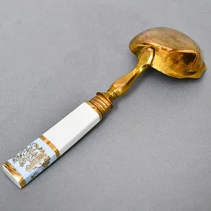 Набор для подачи и сервировки - 3 предмета, "Незабудки" Фарфор Haviland Франция, первая половина ХХ века.